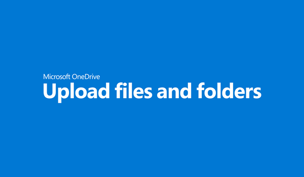 What is OneDrive?  It has been integrated with File Explorer so the process of uploading files is quite simple