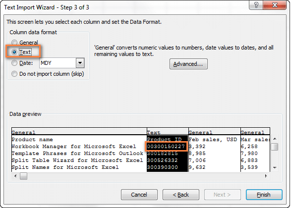 CSV là gì? Số không ở đầu bị mất khi mở tệp tin CSV trong Excel