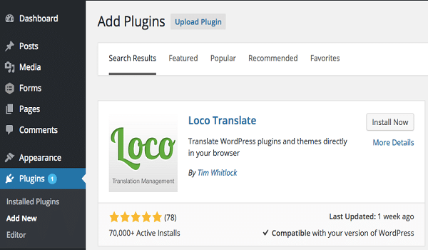 Mặc dù miễn phí hoàn toàn nhưng plugin dịch WordPress mang tên Loco Translate lại bị chặn bởi một số plugin bảo mật khác