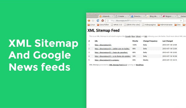 XML Sitemap & Google News Feed hỗ trợ tạo sơ đồ trang Web XML và giao thức nguồn cấp dữ liệu Google News.