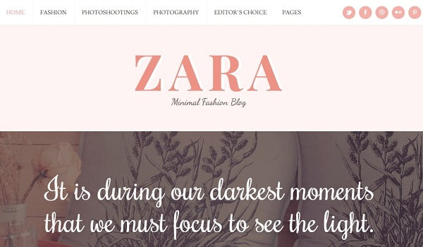 Zara có thiết kế tối giản, trang nhã với tính năng tùy chỉnh màu sắc không giới hạn.