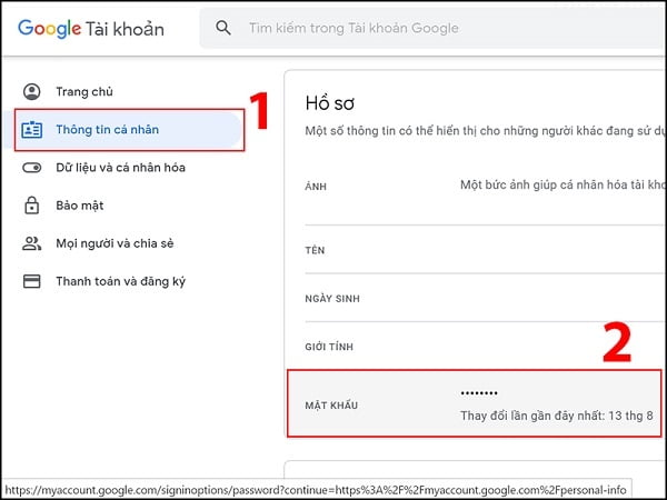 Cách Đổi Mật Khẩu Gmail Trên Điện Thoại, Máy Tính Nhanh Nhất 2023 | Nguyễn  Kim Blog