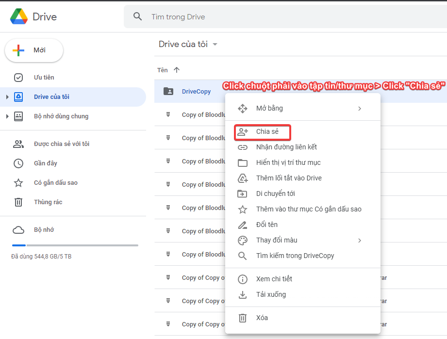 Hướng Dẫn Chia Sẽ Tập Tin/Thư Mục Trên Google Drive - Trung Tâm Hỗ Trợ Kỹ  Thuật | Matbao.Net