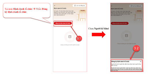 Đăng ký định danh điện tử cho doanh nghiệp trên VNEID