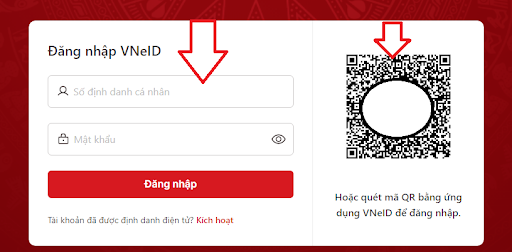 Khóa tài khoản VNEID