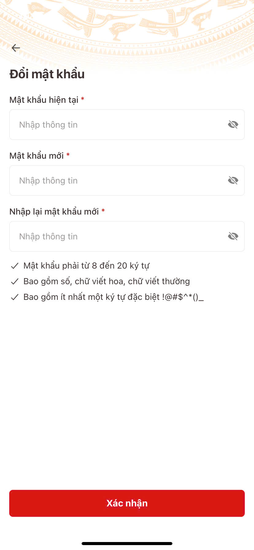 Cấp lại mật khẩu định danh điện tử