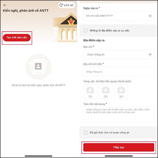 Tra cứu đối tượng truy nã trên VNEID