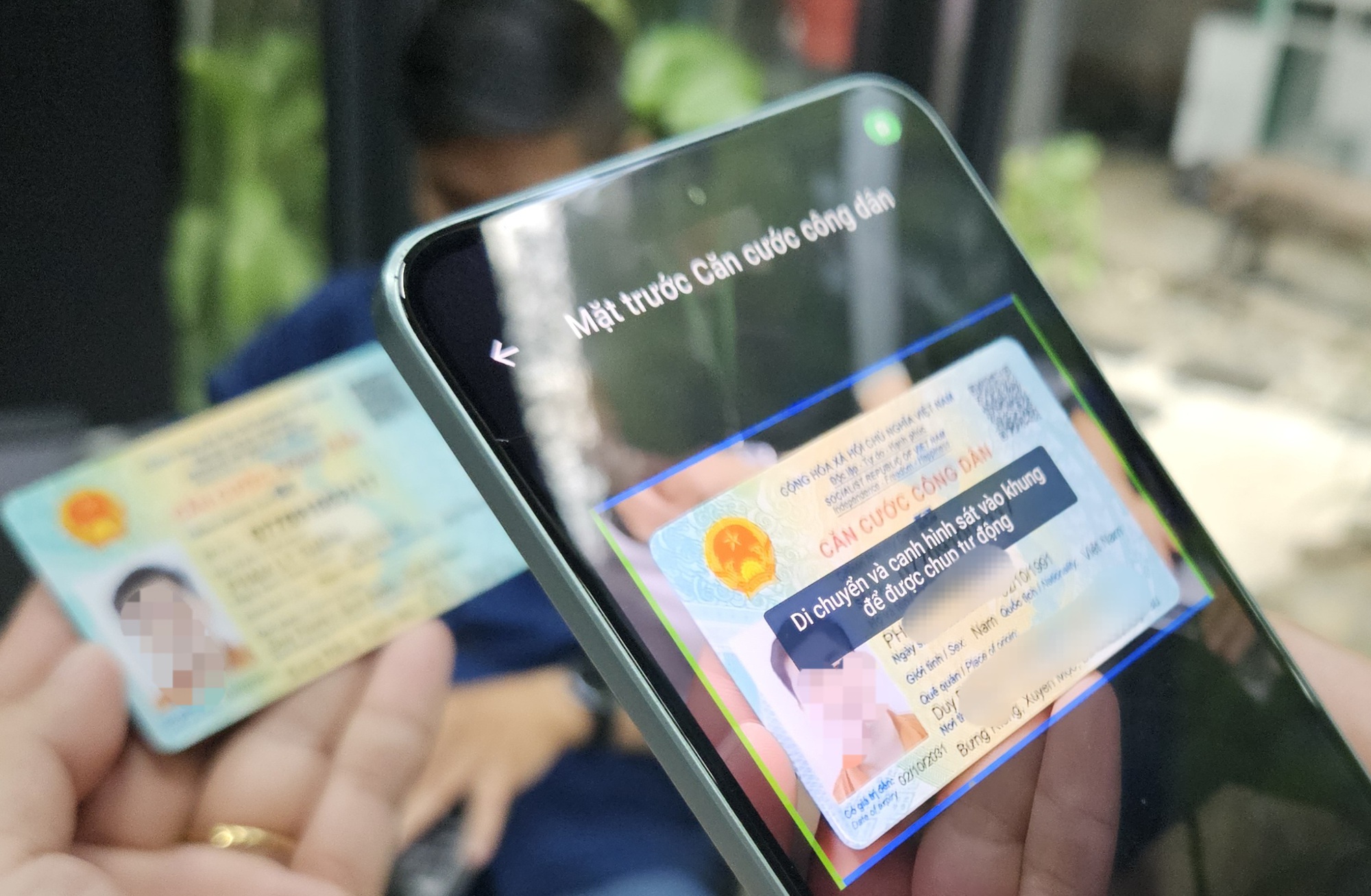 Xác thực thẻ CCCD gắn chip