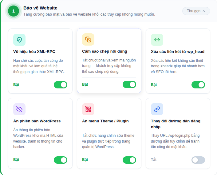 Nhóm Bảo vệ Website